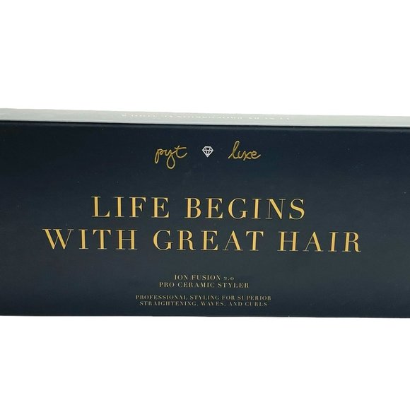 PYT HAIR Ion Fusion 2.0 Pro Analog Ceramic Styler NWOT - Picture 3 of 6